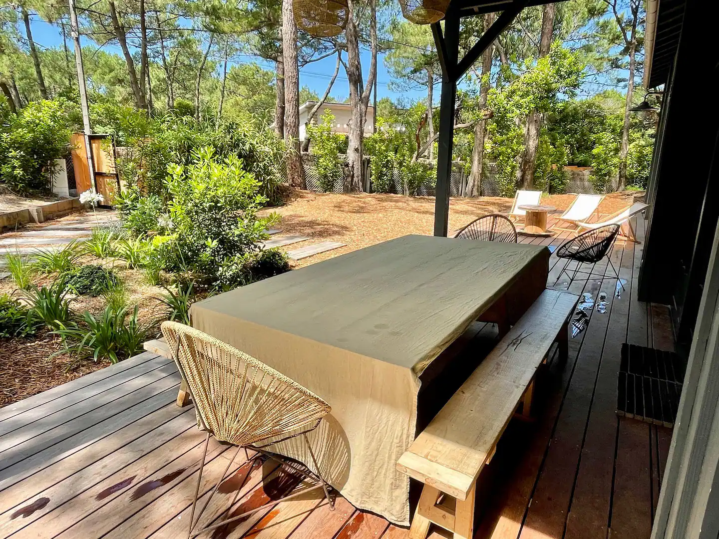 maison en bois près du Cap Ferret maison en bois près du Cap Ferret