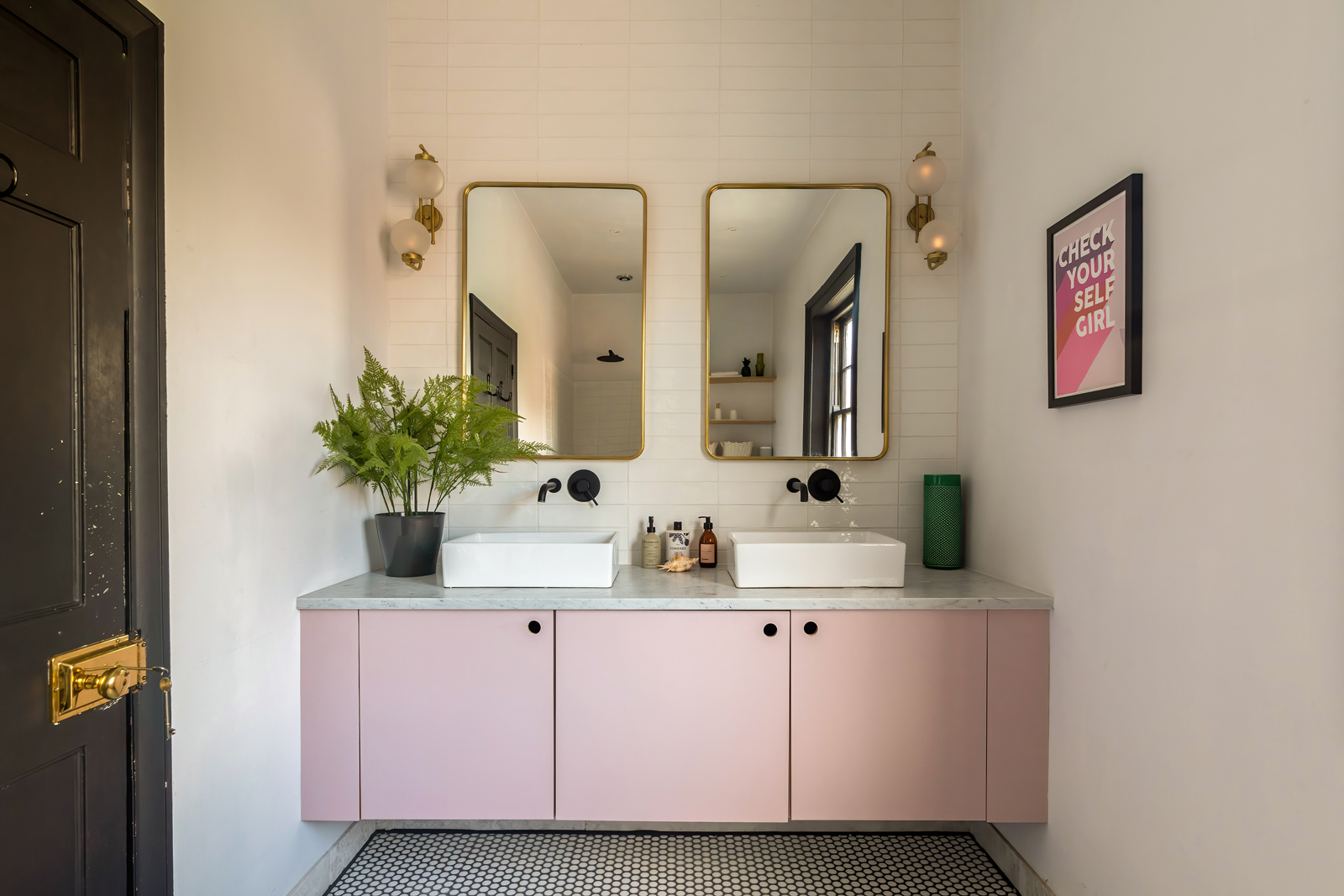 salle de bain vintage