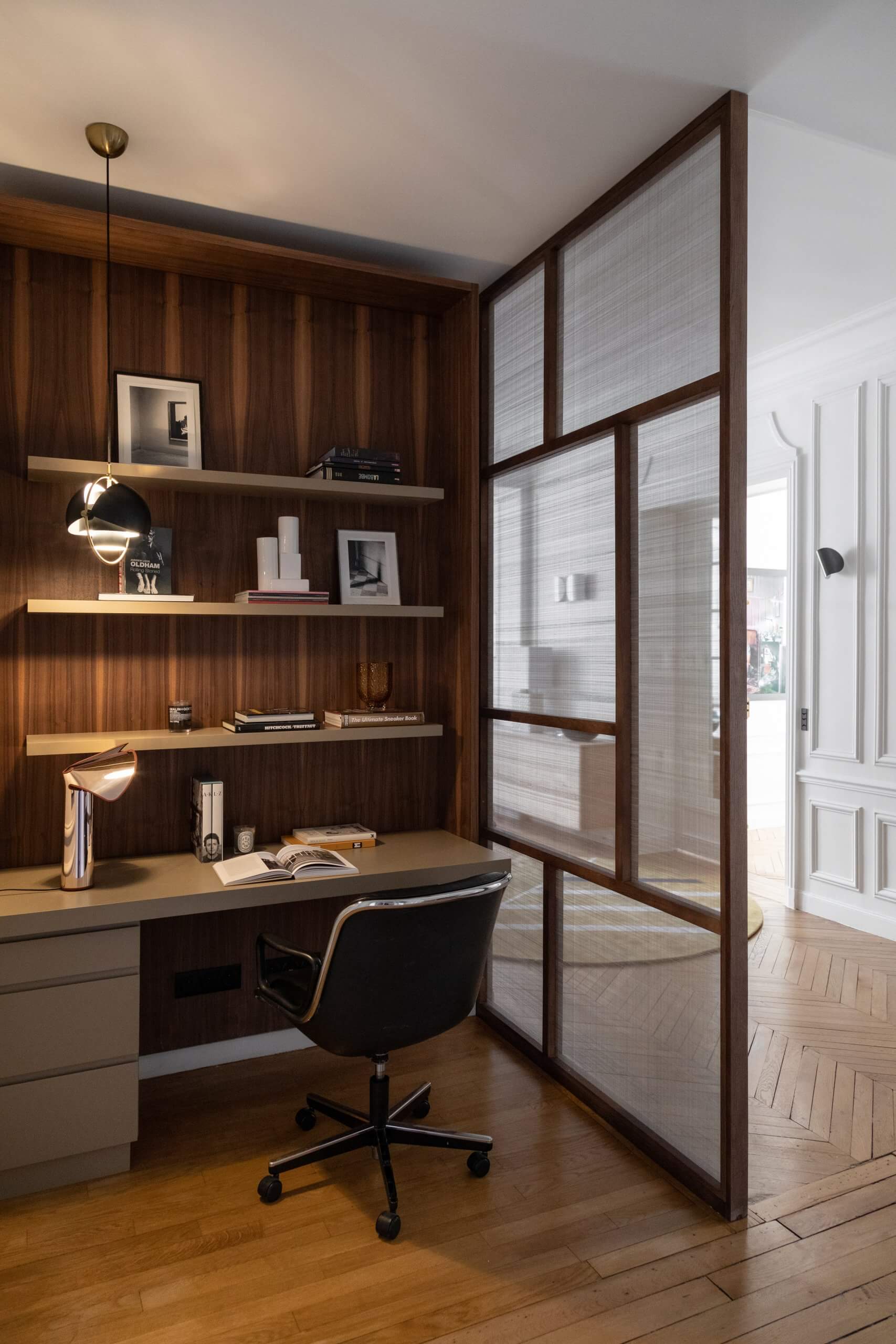 espace bureau avec verrière bois espace bureau avec verrière bois