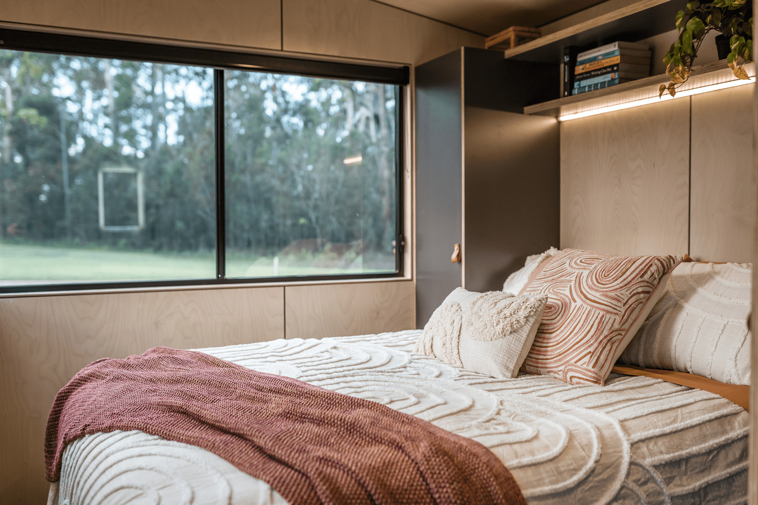 chambre tiny house 21m2 Häuslein modèle Luna chambre tiny house 21m2 Häuslein modèle Luna