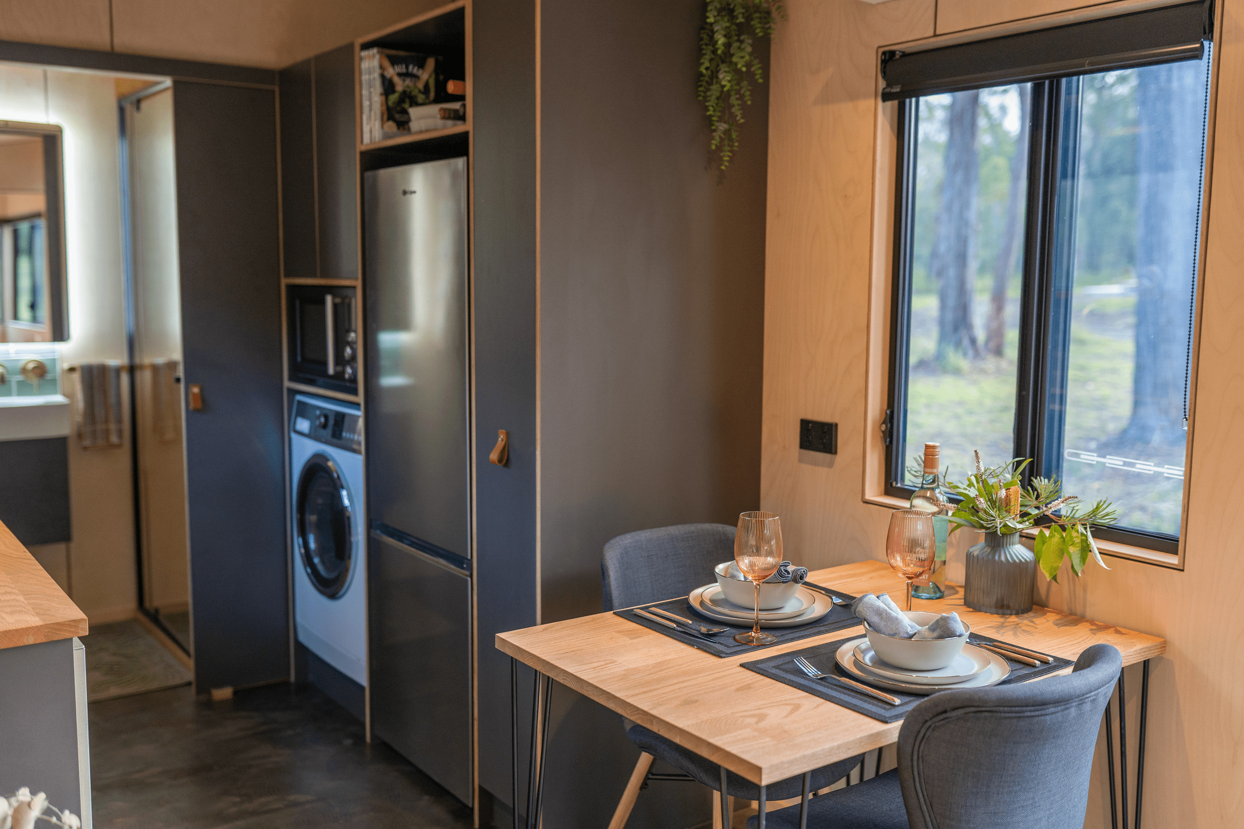 cuisine tiny house 21m2 Häuslein modèle Luna cuisine tiny house 21m2 Häuslein modèle Luna