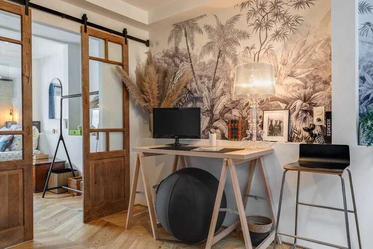 bureau avec porte verrière loft à louer Bordeaux
