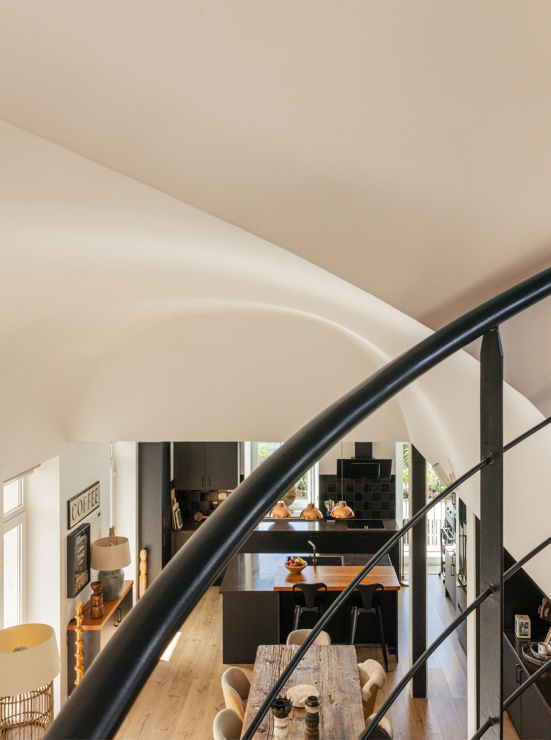 escalier loft en duplex