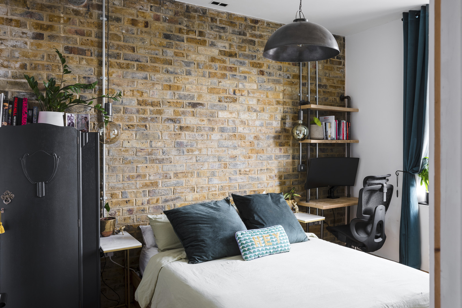 chambre avec mur de briques décoration vintage mini loft chambre avec mur de briques décoration vintage mini loft
