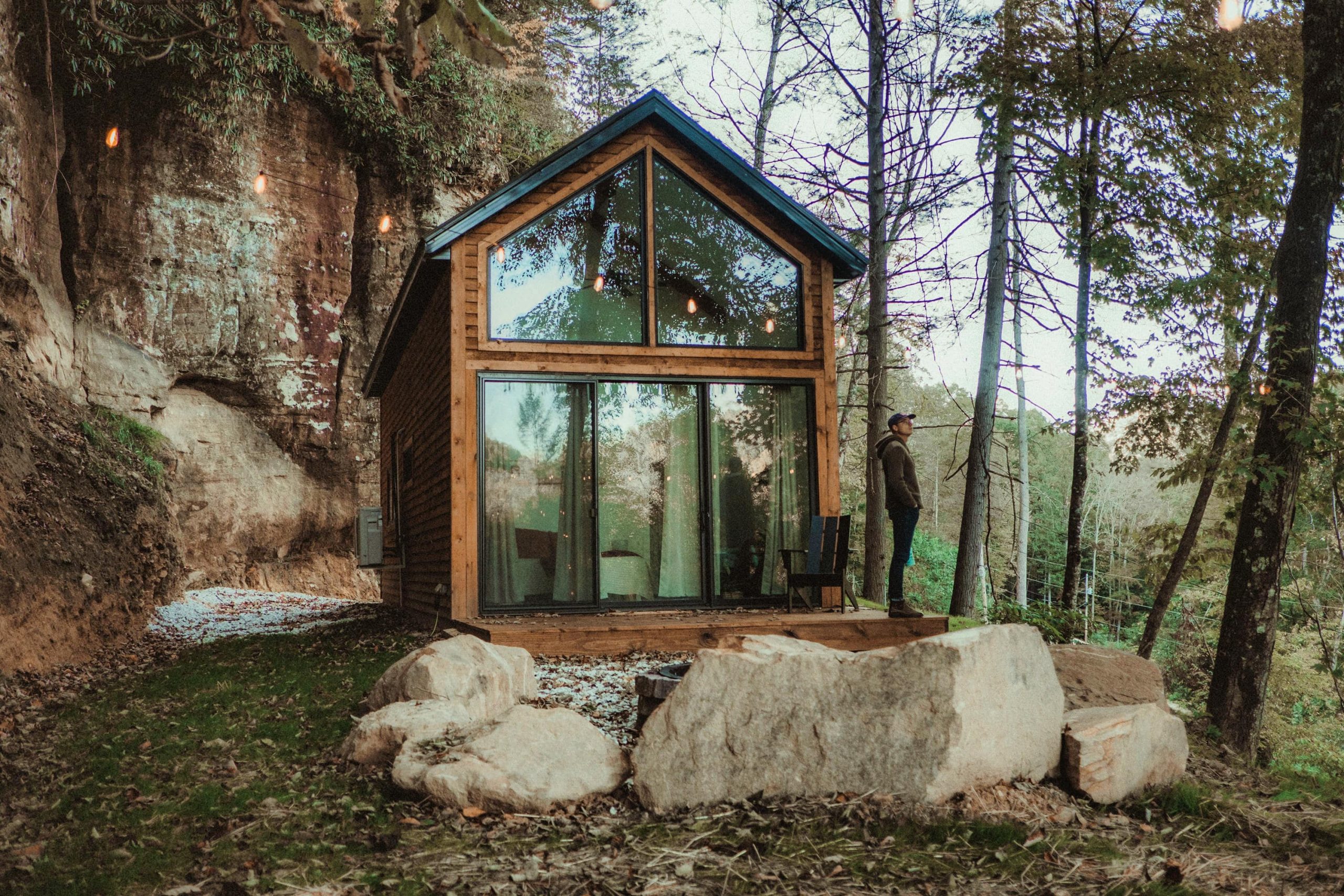 petite maison en bois 37m2 The Taoist Cabin petite maison en bois 37m2 The Taoist Cabin