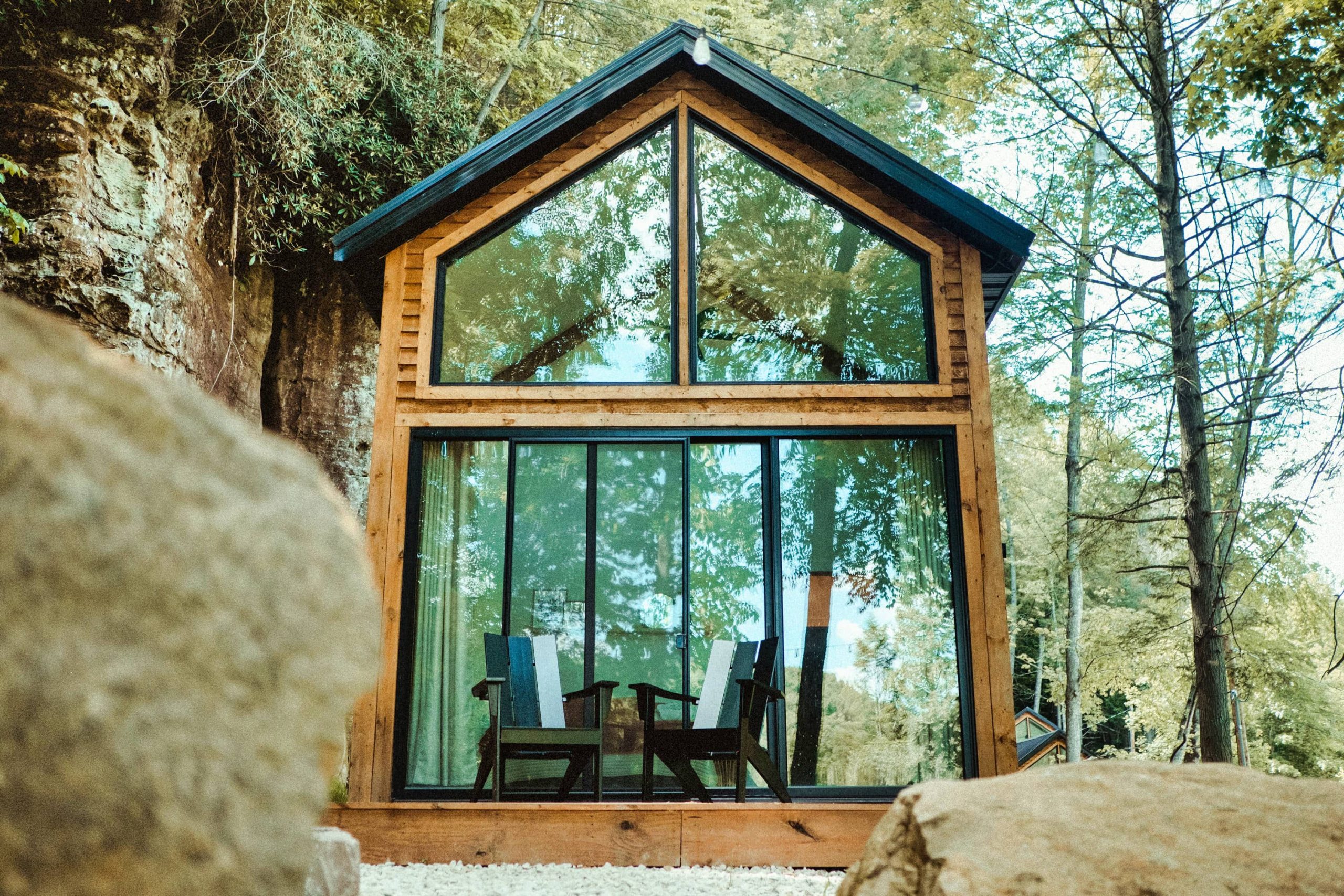 petite maison en bois 37m2 The Taoist Cabin petite maison en bois 37m2 The Taoist Cabin