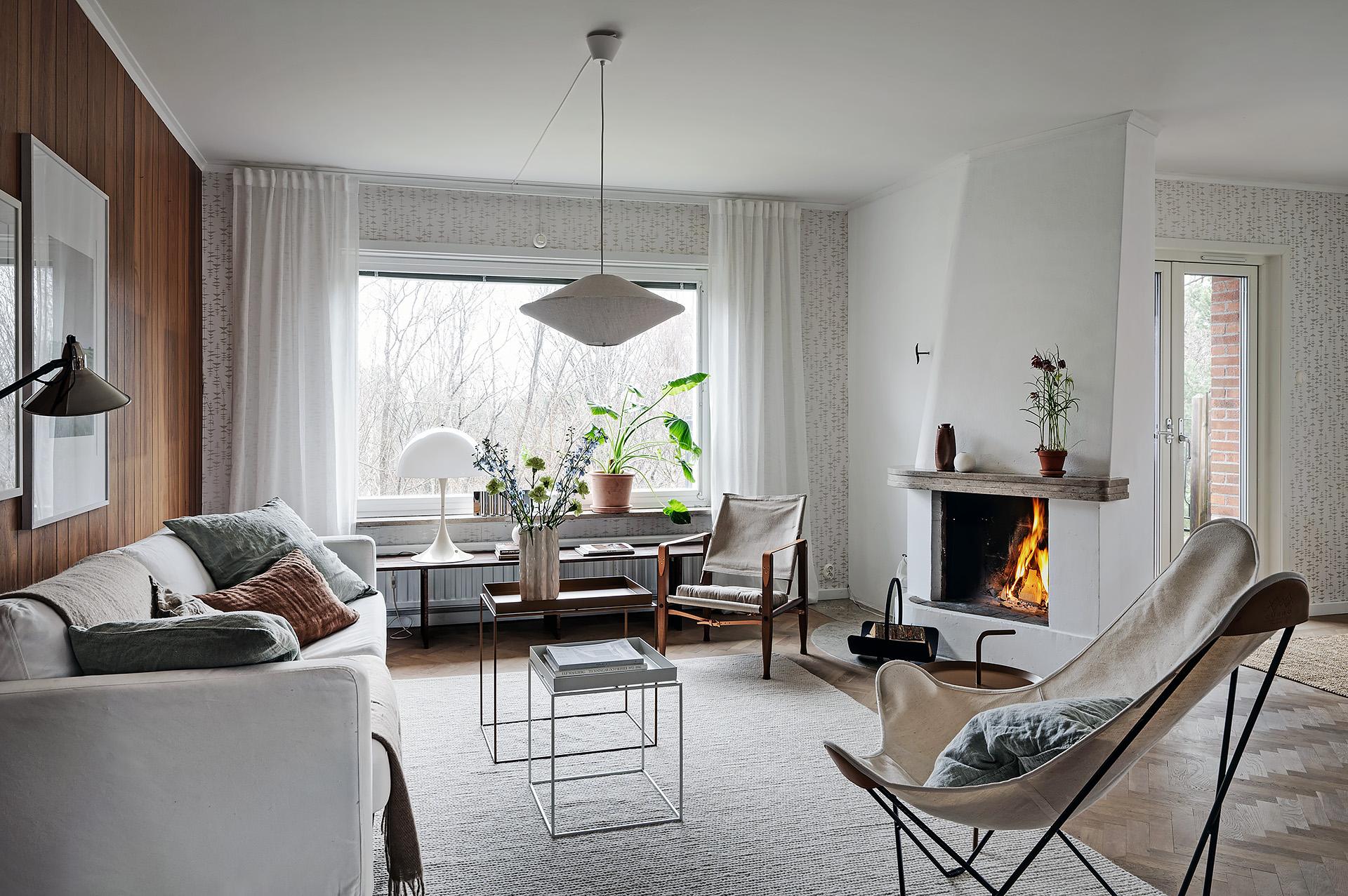 salon avec cheminée décoration scandinave contemporaine salon avec cheminée décoration scandinave contemporaine