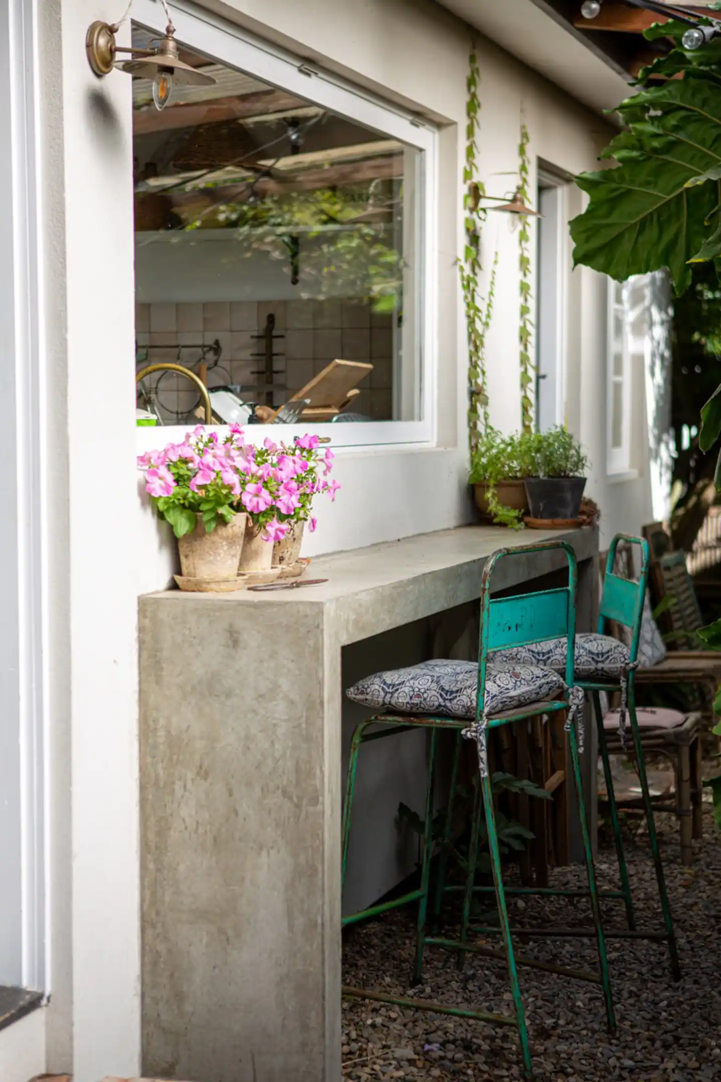 terrasse maison australienne à l terrasse maison australienne à l'esprit champêtre