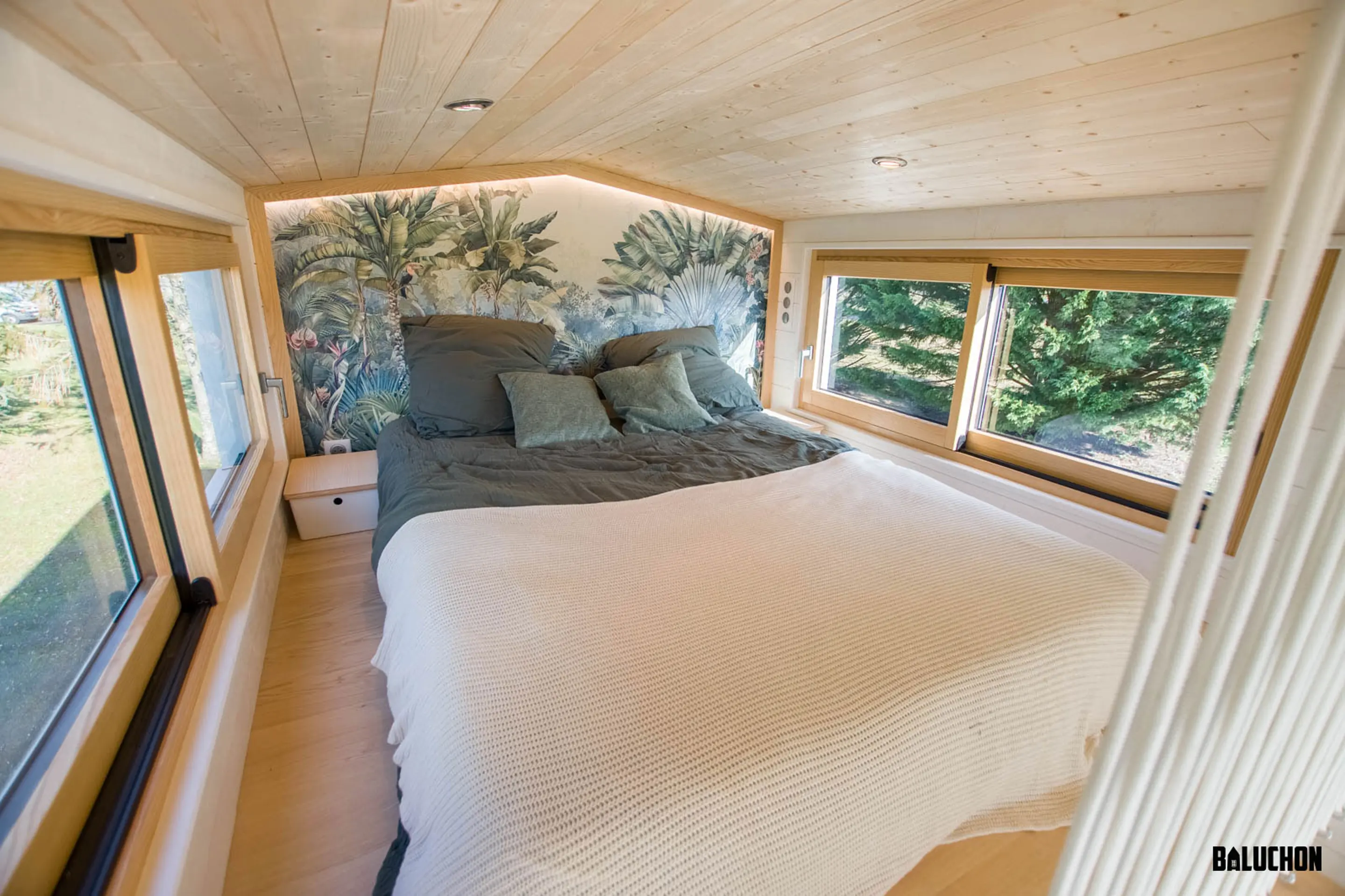 intérieur tiny house française Baluchon intérieur tiny house française Baluchon