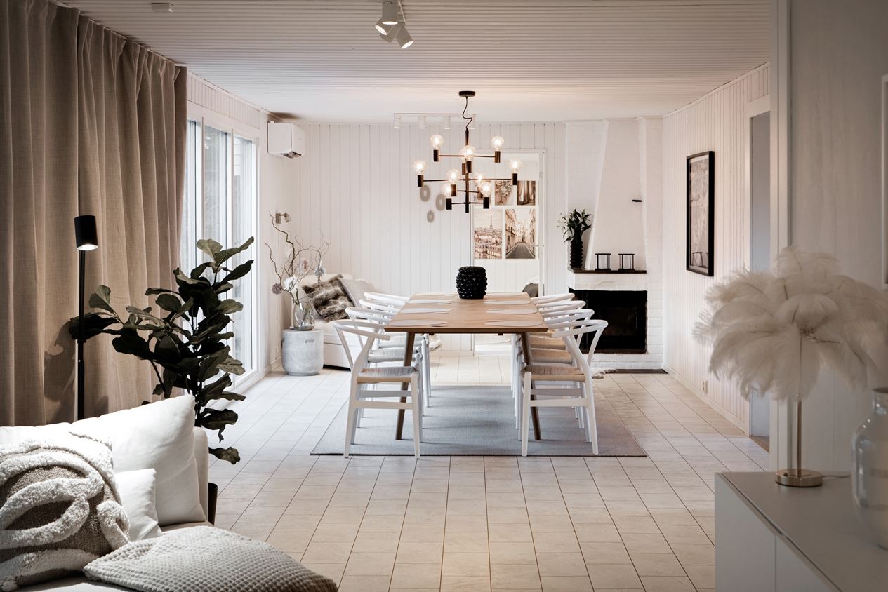 salon et salle à manger décoration scandinave
