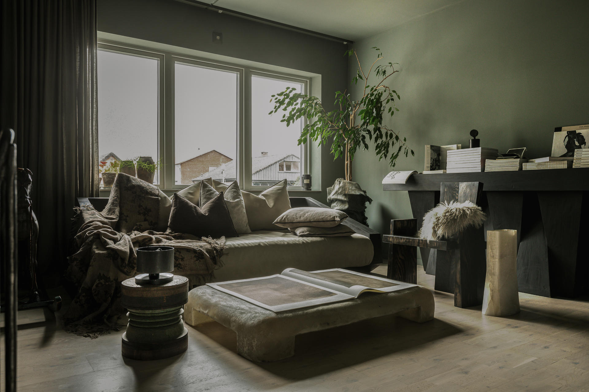 salon décoration contemporaine