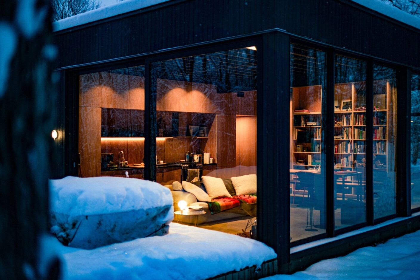 maison architecte design noire en verre maison architecte design noire en verre