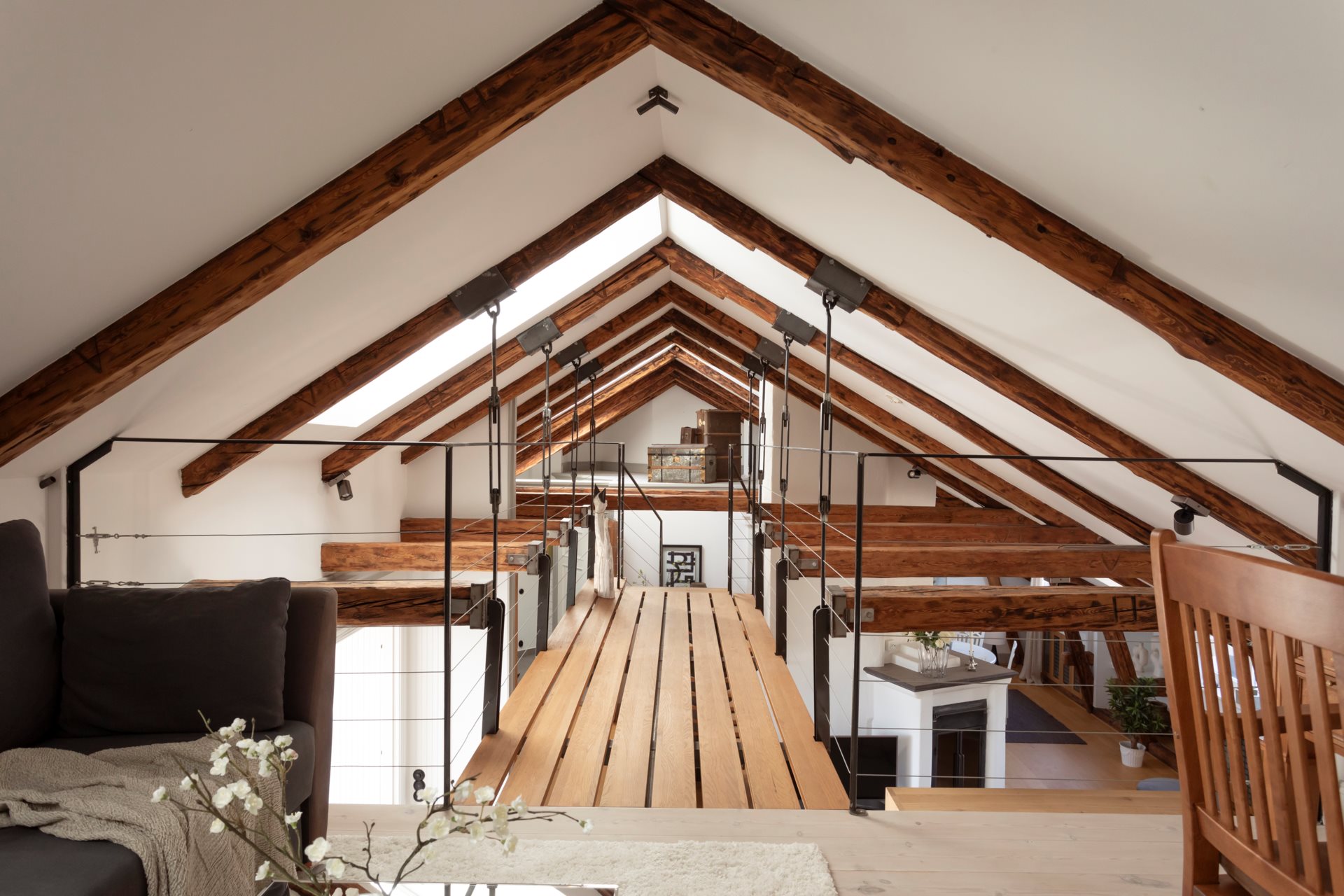 passerelle appartement avec poutres passerelle appartement avec poutres