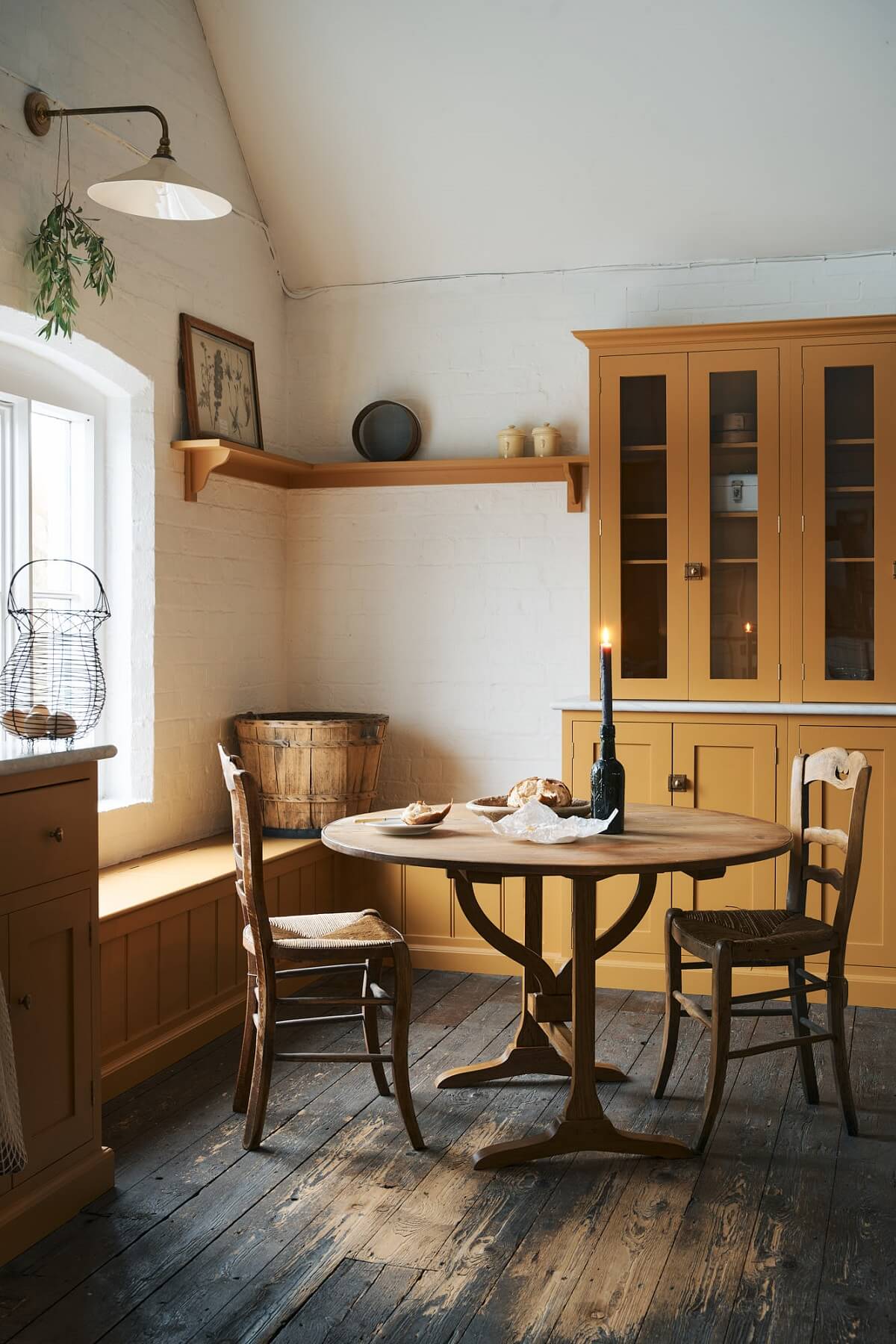 cuisine deVOL style shaker couleur jaune