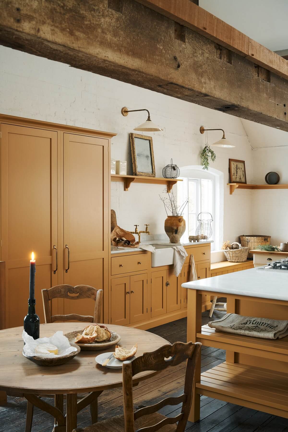 cuisine deVOL style shaker couleur jaune