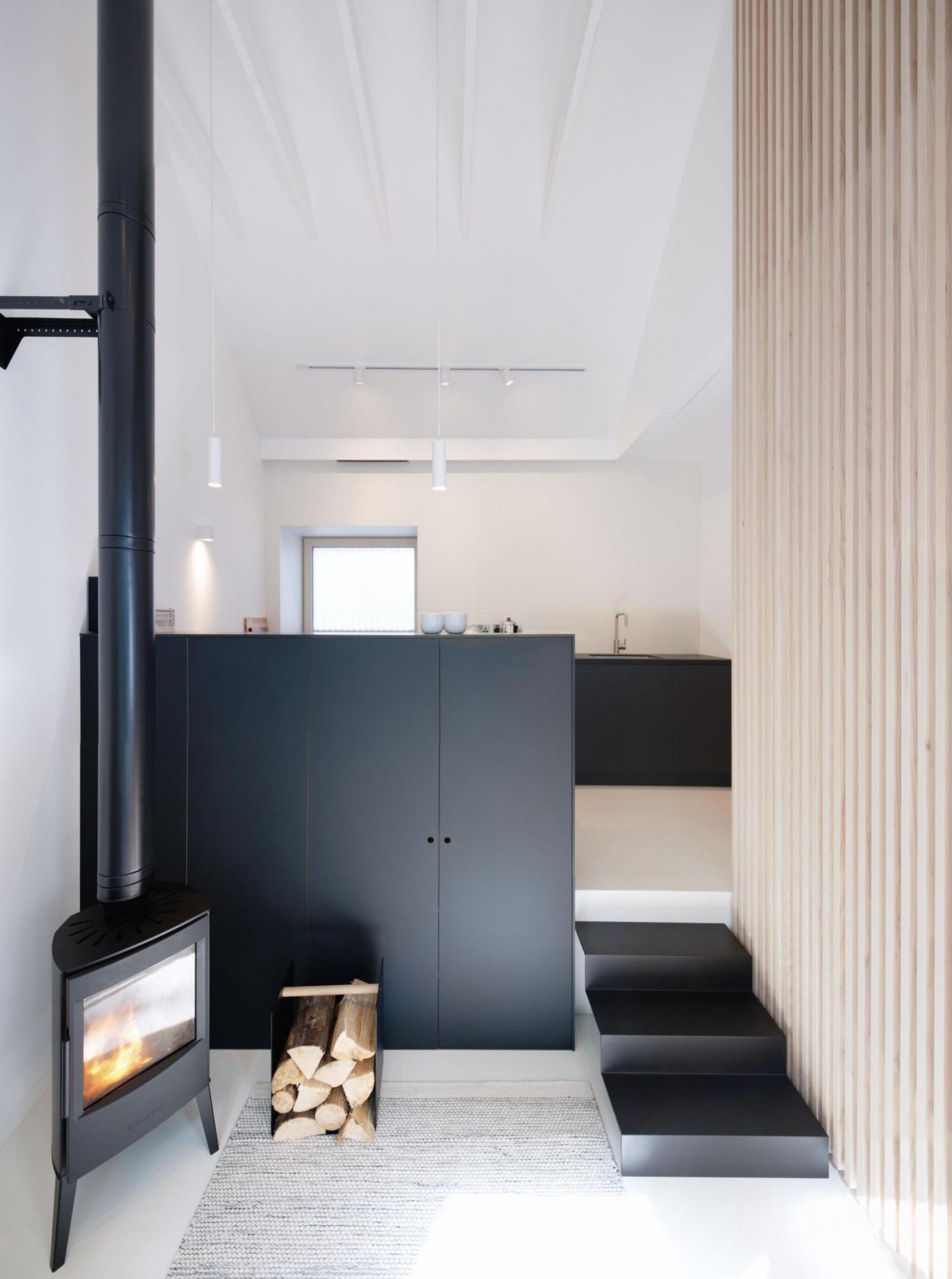 cuisine noire minimaliste