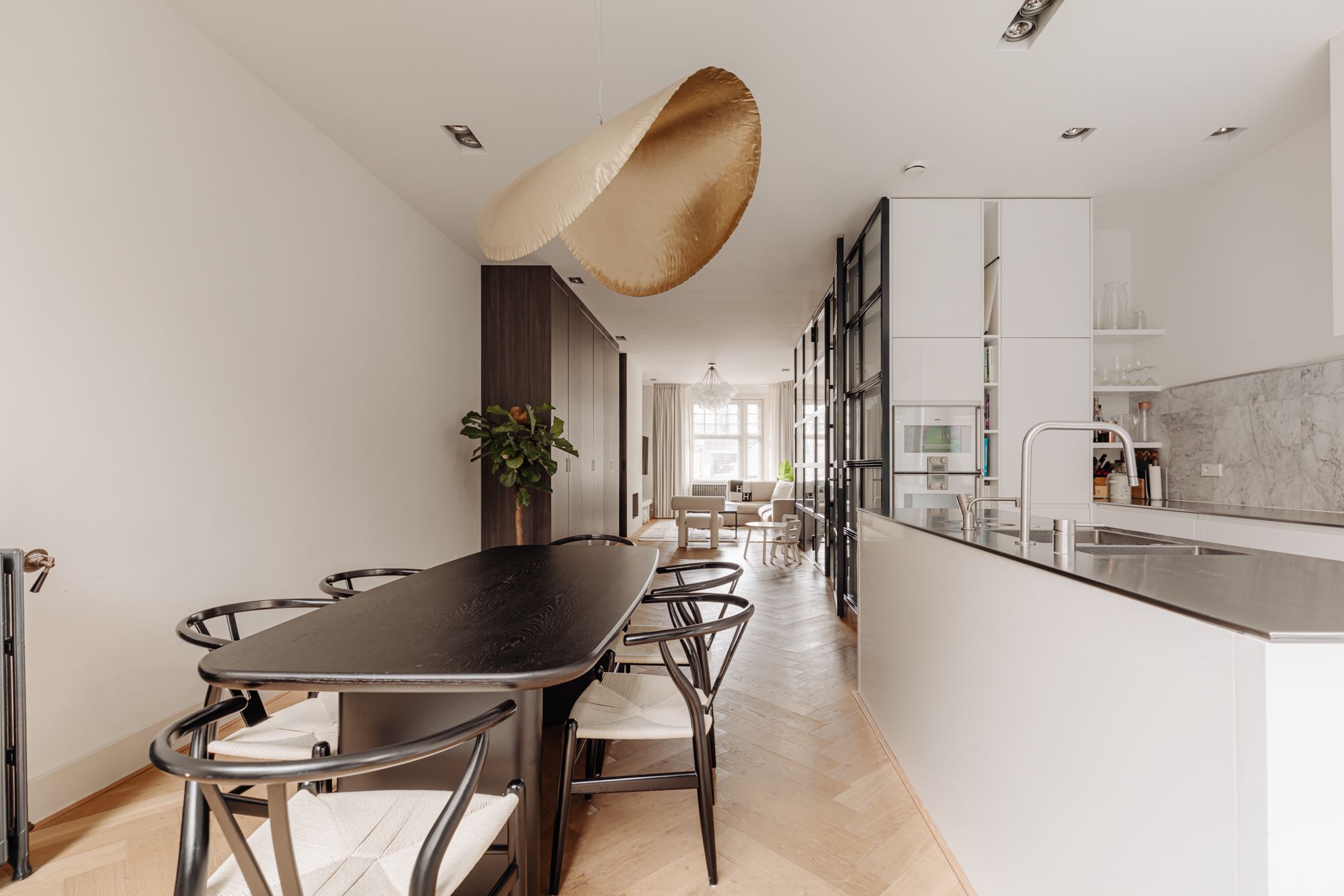 cuisine décoration avec salle à manger décoration design beige
