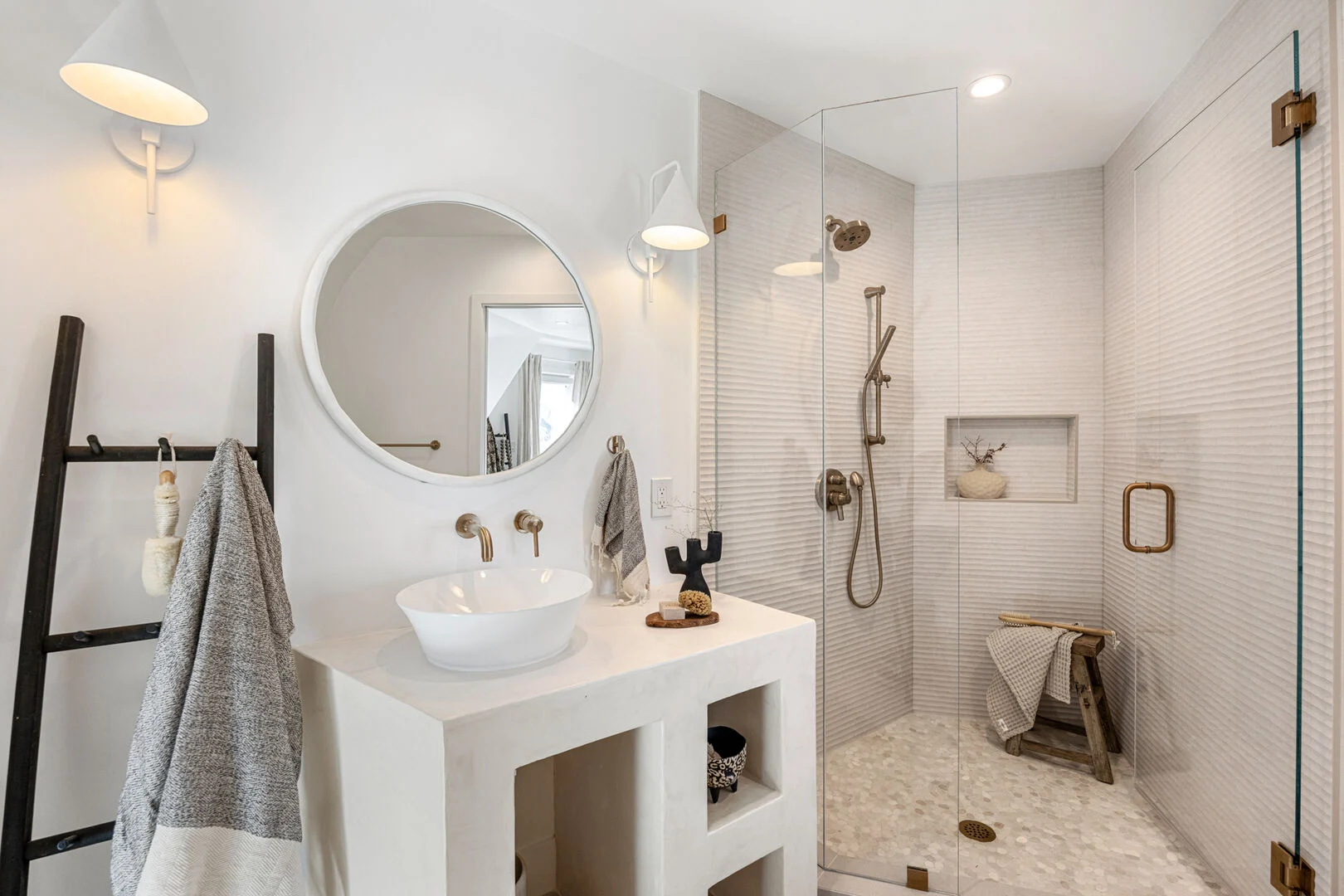 salle de bain blanche Perch