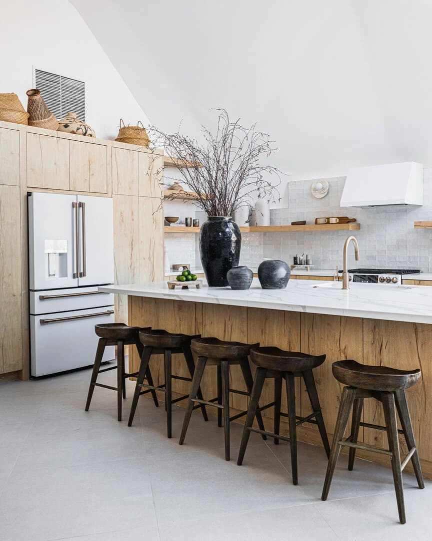 cuisine bois design maison dôme décoration moderne Perch