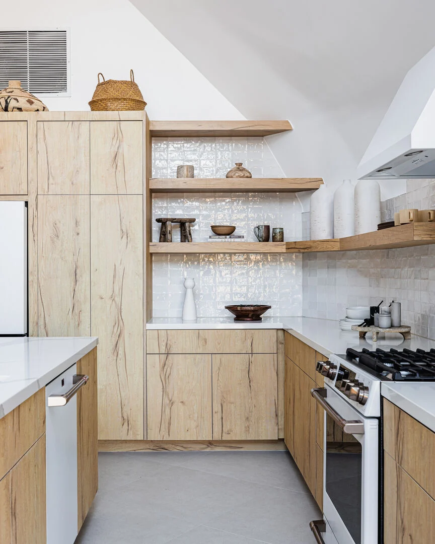 cuisine bois design maison dôme décoration moderne Perch