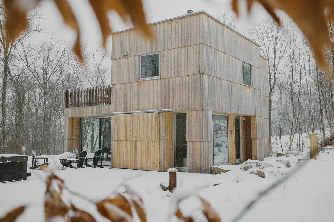 maison en bois Hintershelter Québec