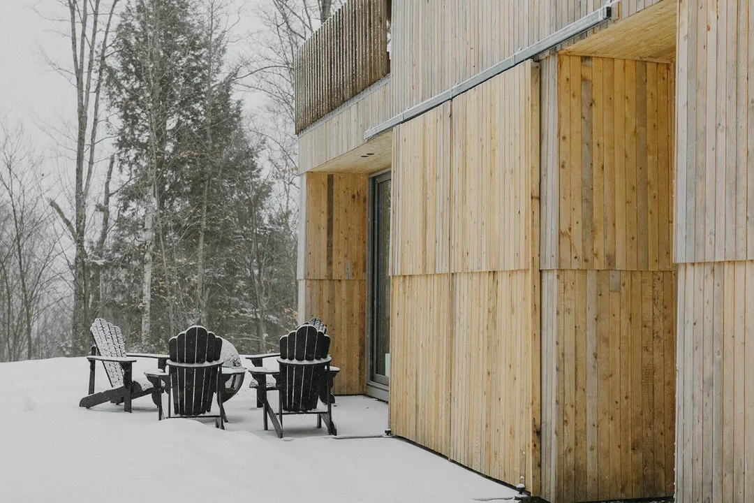 maison en bois Hintershelter Québec