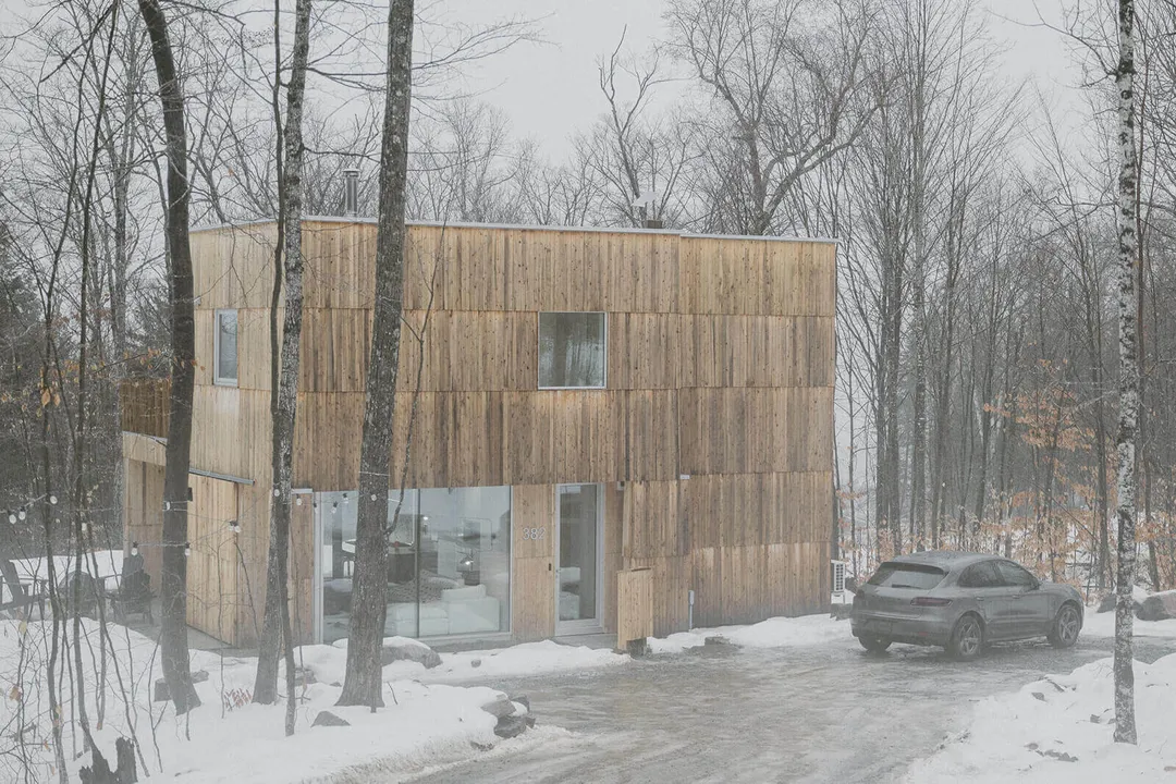 maison en bois Hintershelter Québec