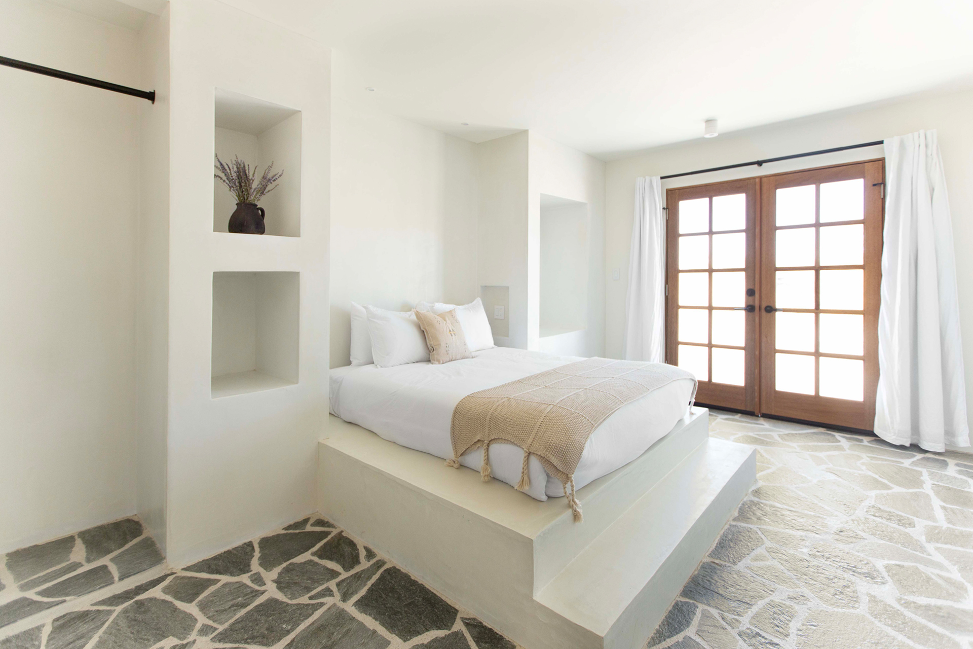chambre avec lit sur podium maçonné chambre avec lit sur podium maçonné