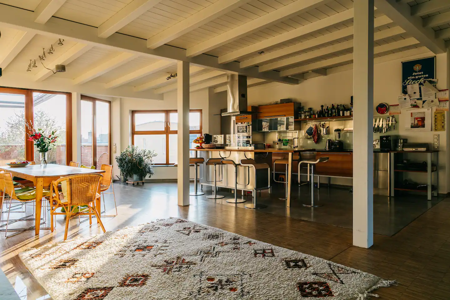 salon et cuisine ouverte loft vintage salon et cuisine ouverte loft vintage