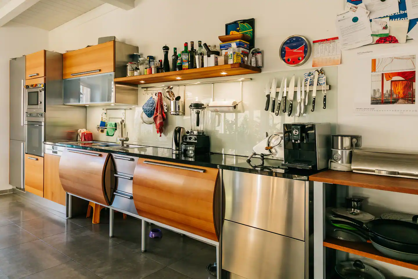 cuisine bois et inox loft vintage cuisine bois et inox loft vintage
