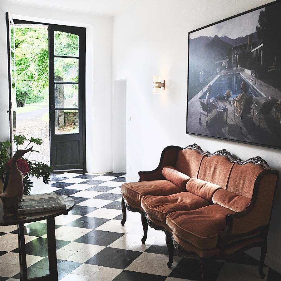 entrée sol à damier Maison Duroy