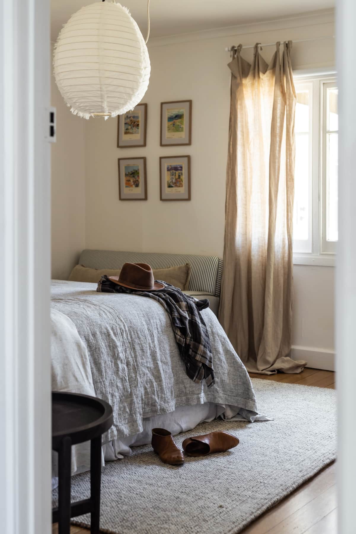 chambre décoration rustique chic Millington' s House