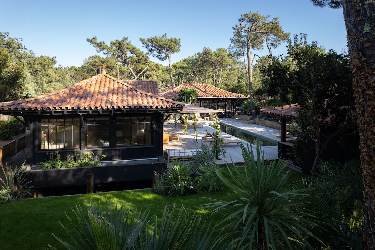 maison en bois avec piscine Cap Ferret maison en bois avec piscine Cap Ferret