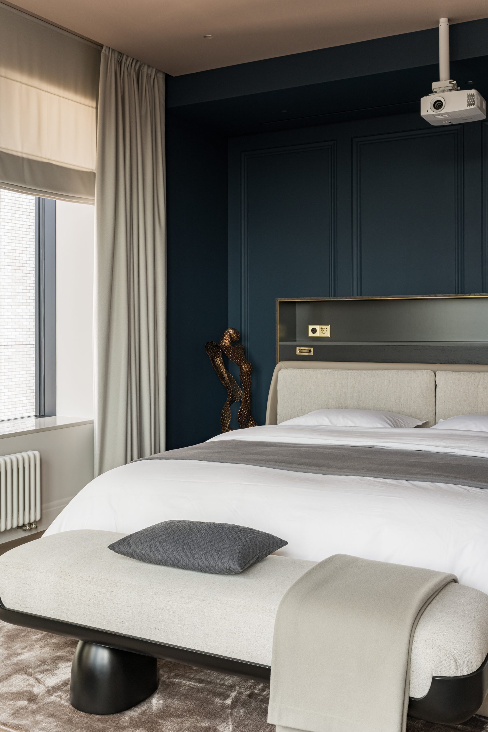 chambre mur bleu chambre mur bleu