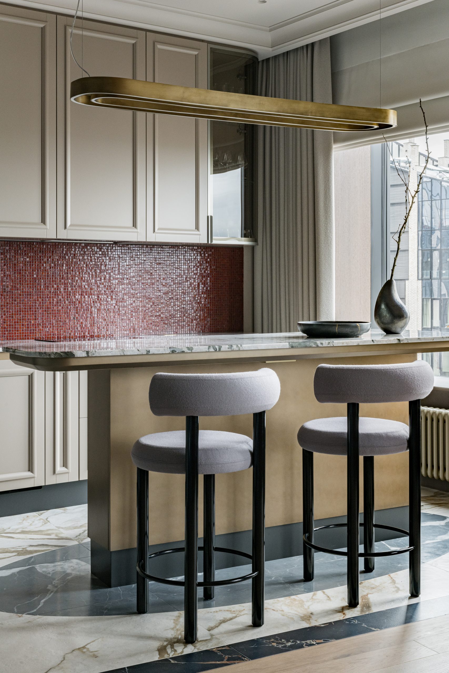 cuisine avec îlot décoration contemporaine cuisine avec îlot décoration contemporaine
