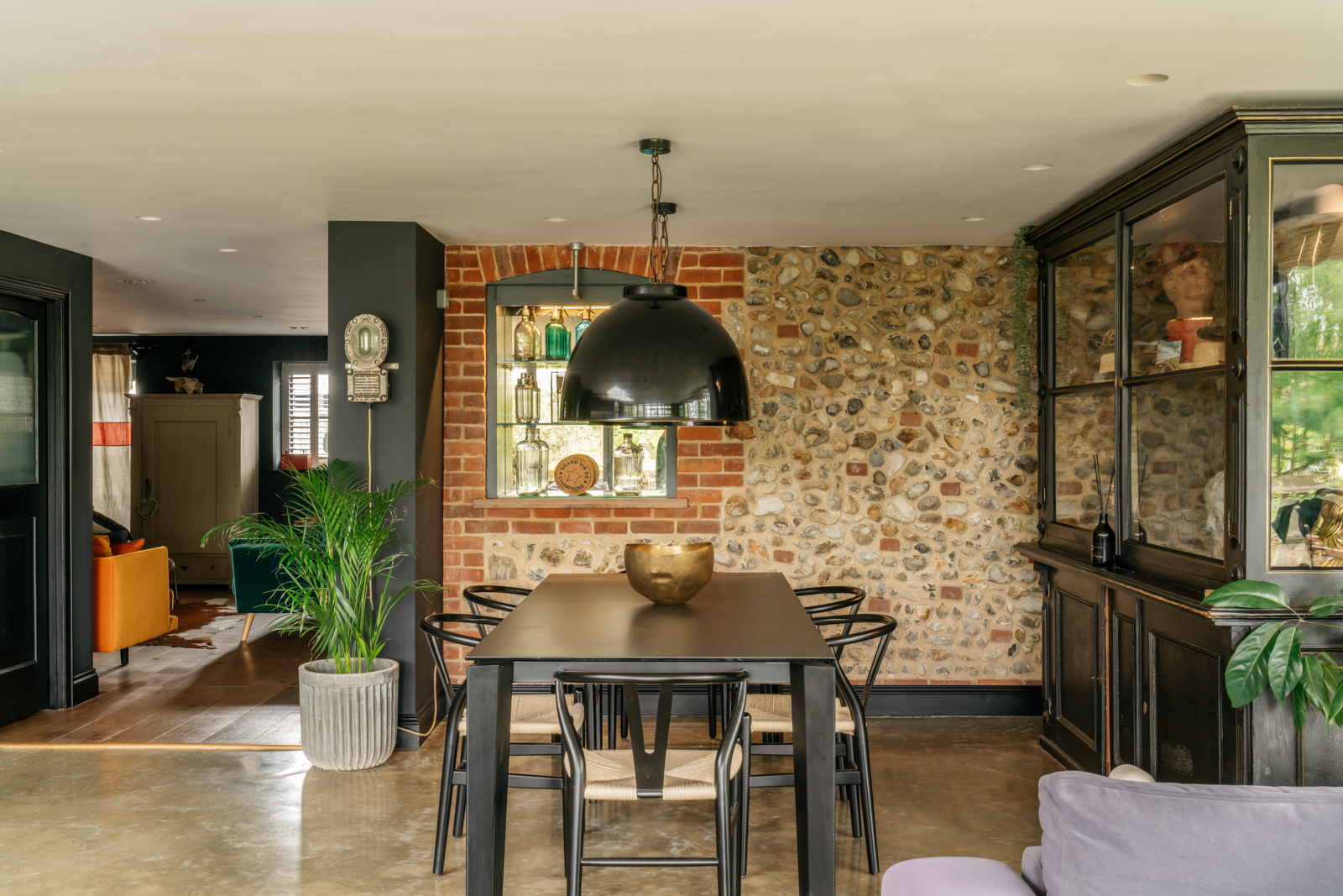salle à manger décoration contemporaine
