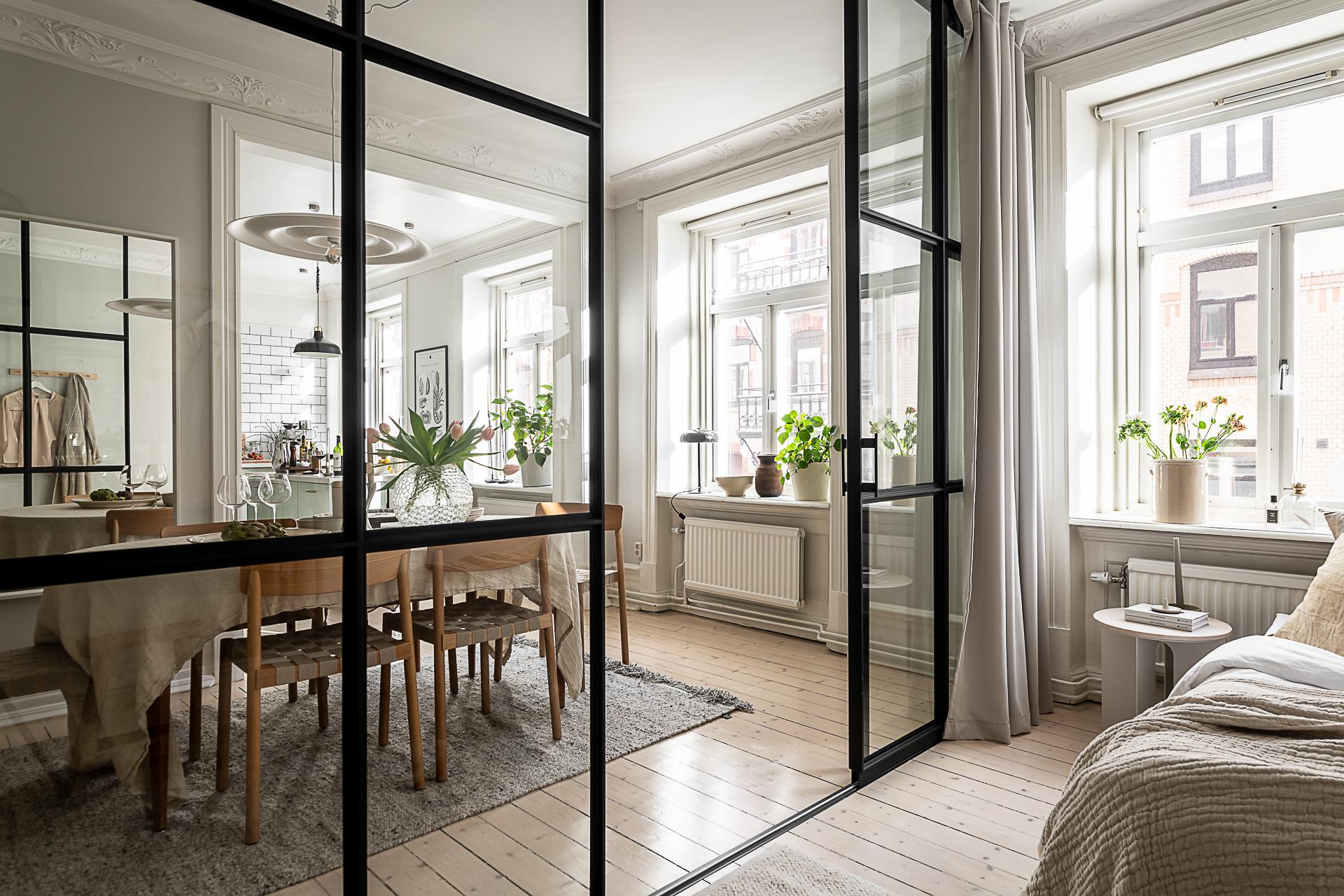 salle à manger avec verrière décoration scandinave vintage salle à manger avec verrière décoration scandinave vintage