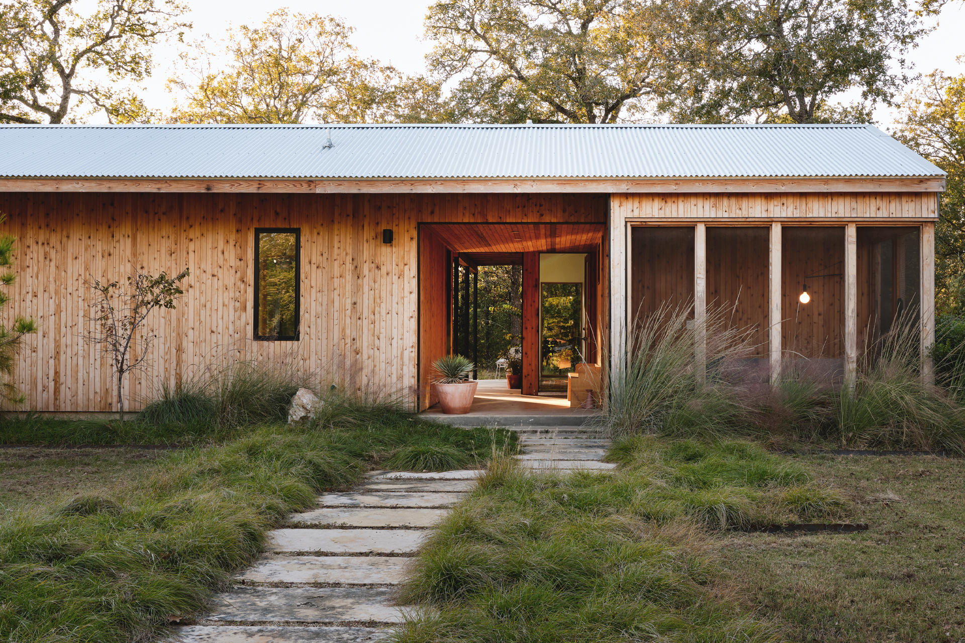 maison en bois Texas la Page House
