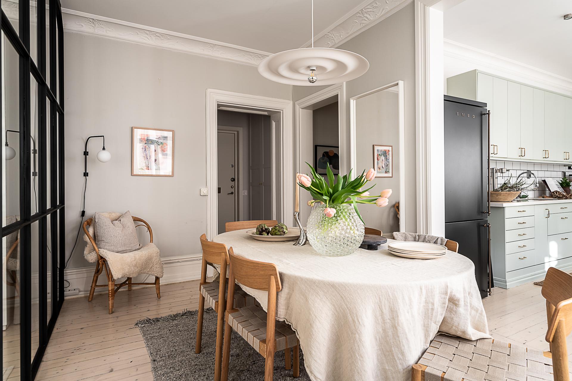 salle à manger avec verrière décoration scandinave vintage salle à manger avec verrière décoration scandinave vintage