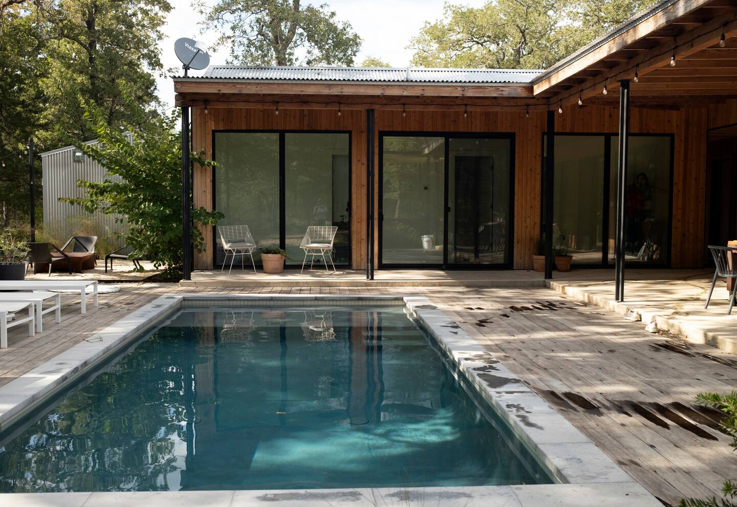 maison en bois Texas la Page House