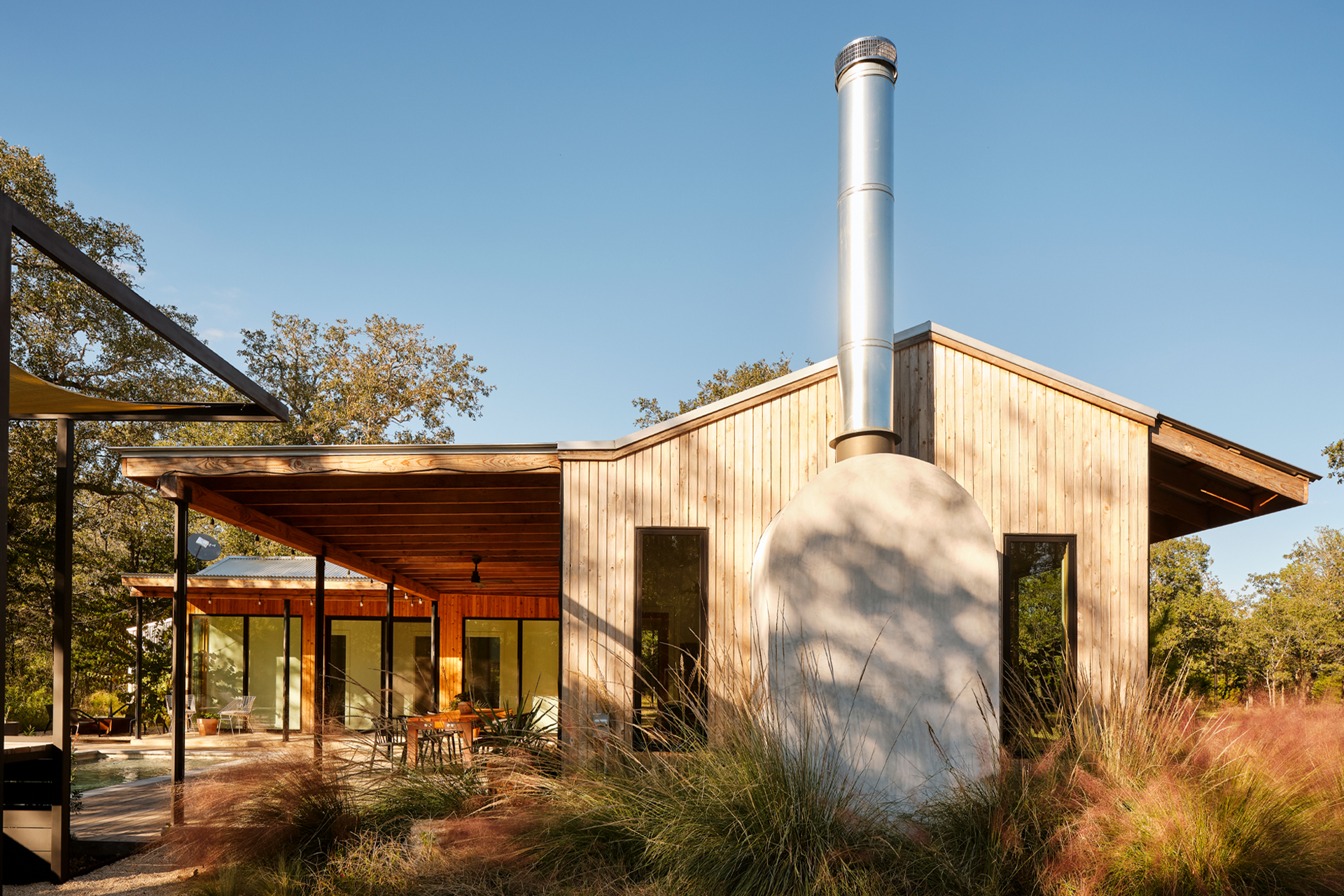 maison en bois Texas la Page House