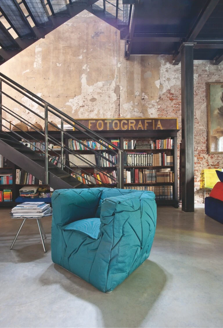 salon loft décoration contemporaine