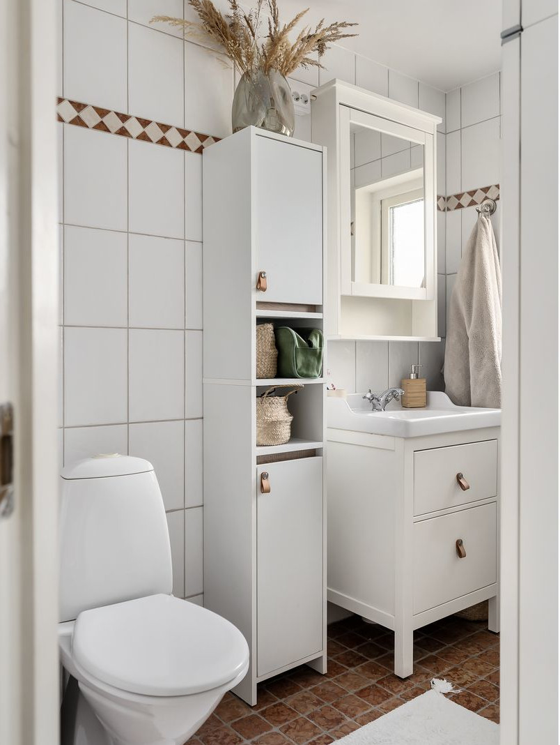 salle de bain blanche décoration scandinave classique salle de bain blanche décoration scandinave classique
