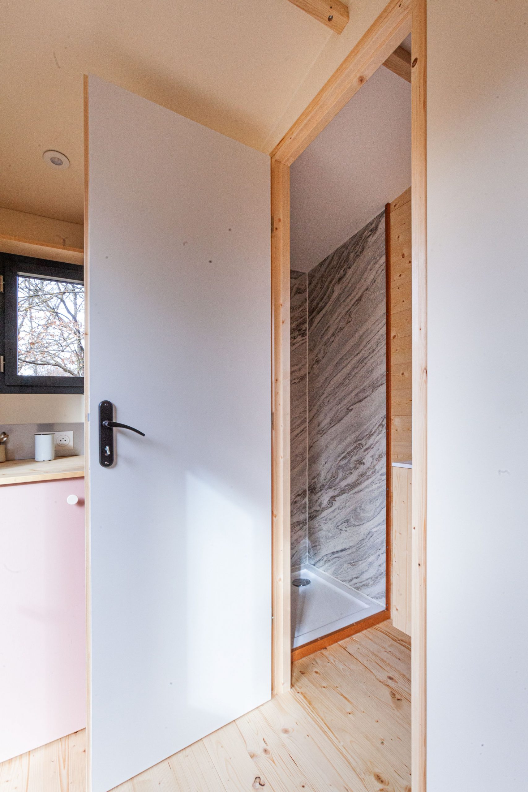 intérieur tiny house française Plume