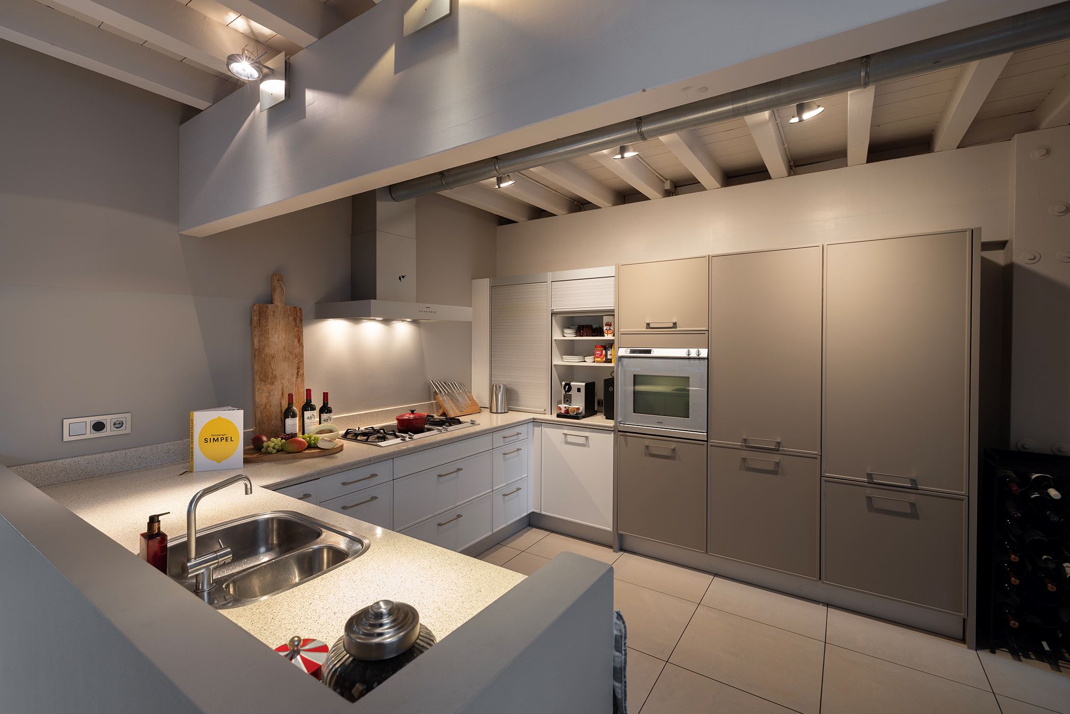 cuisine design grise