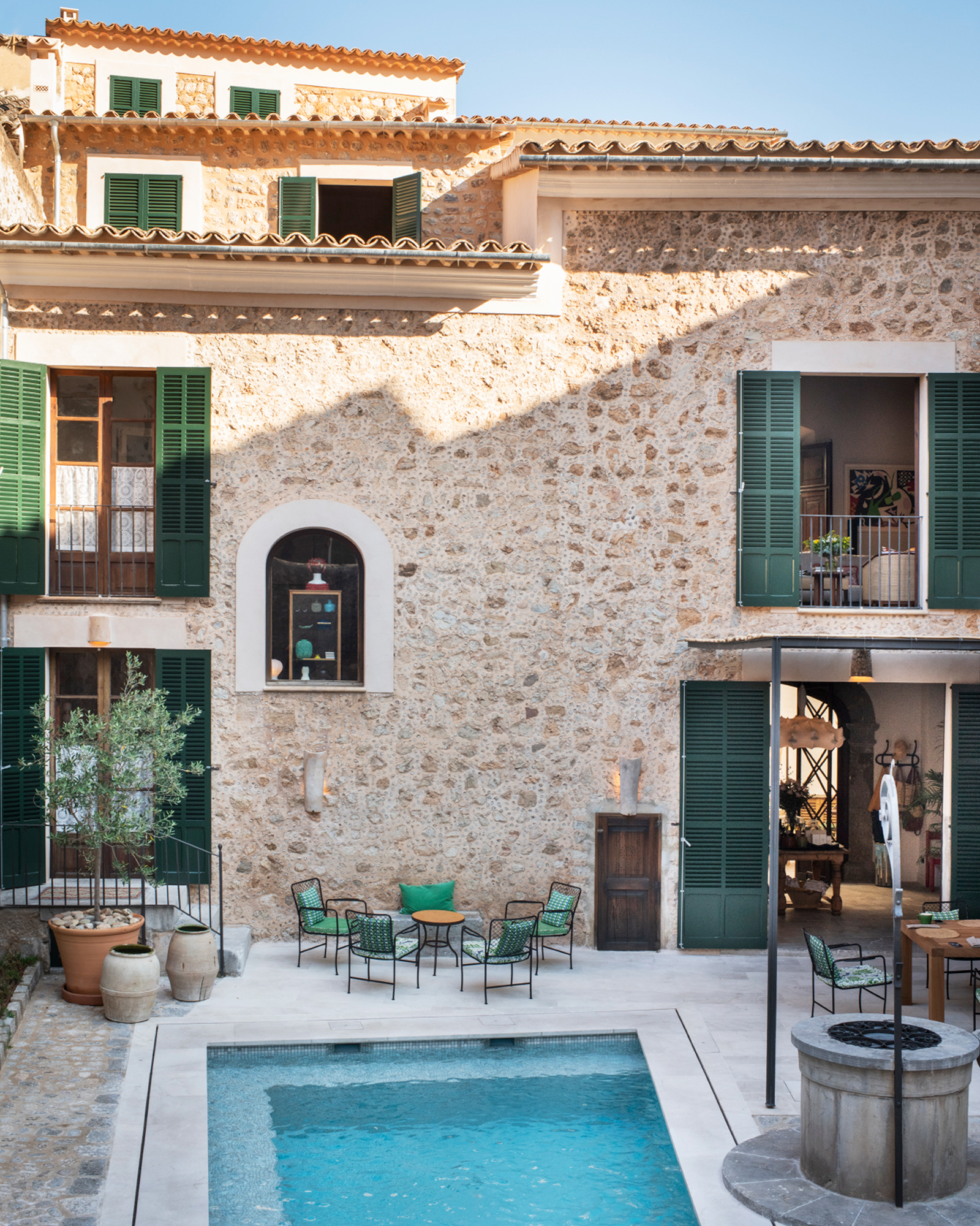 maison en pierre avec piscine Majorque maison en pierre avec piscine Majorque