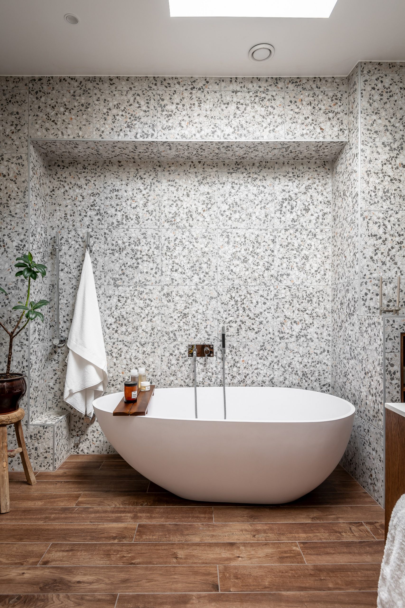 salle de bain design avec papier-peint salle de bain design avec papier-peint