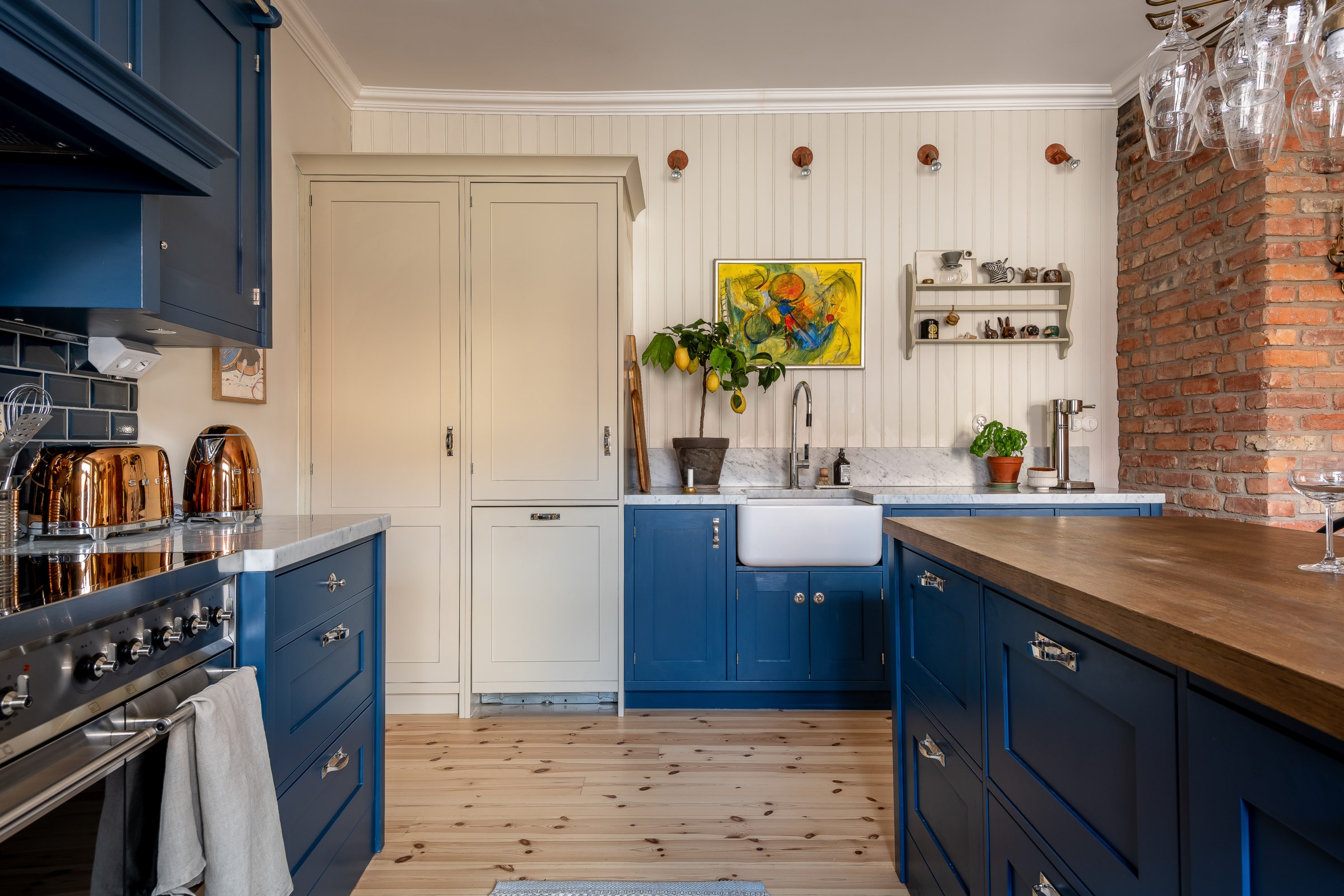 cuisine bleue style campagne chic cuisine bleue style campagne chic