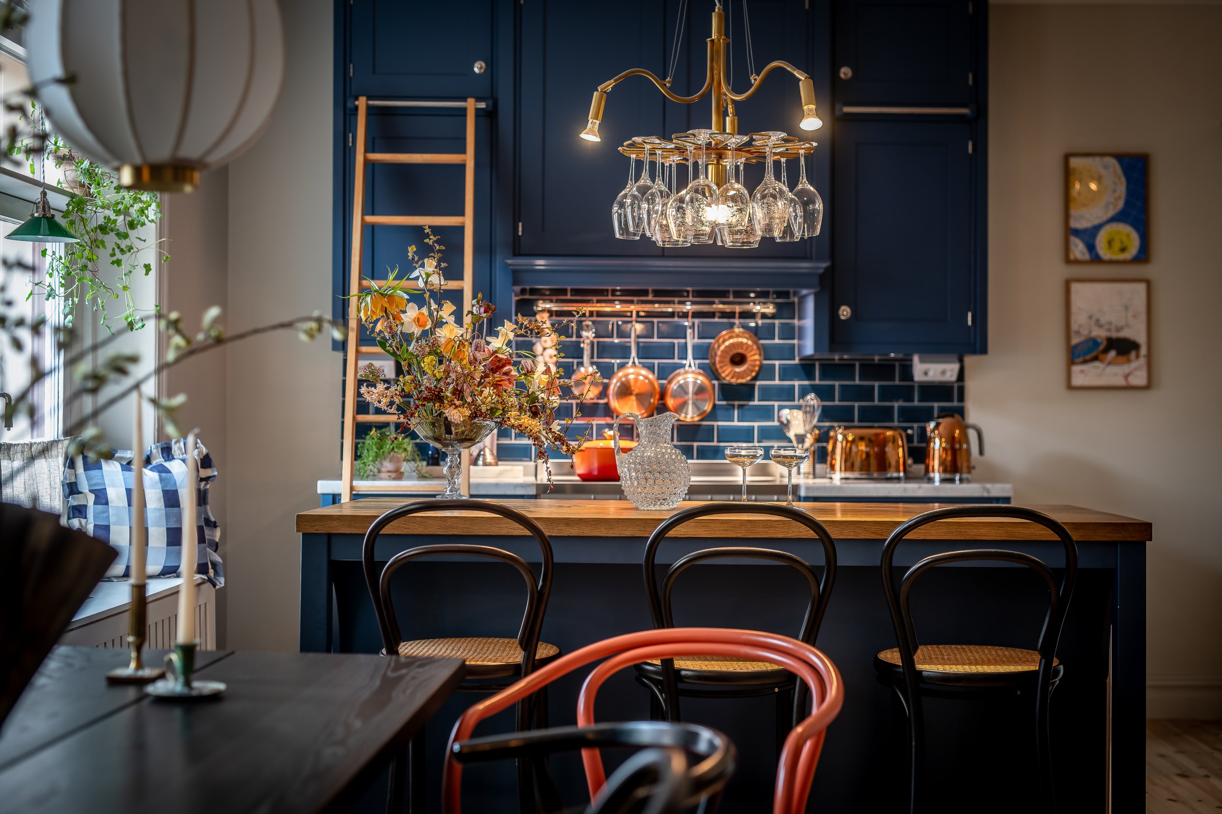cuisine bleue style campagne chic cuisine bleue style campagne chic