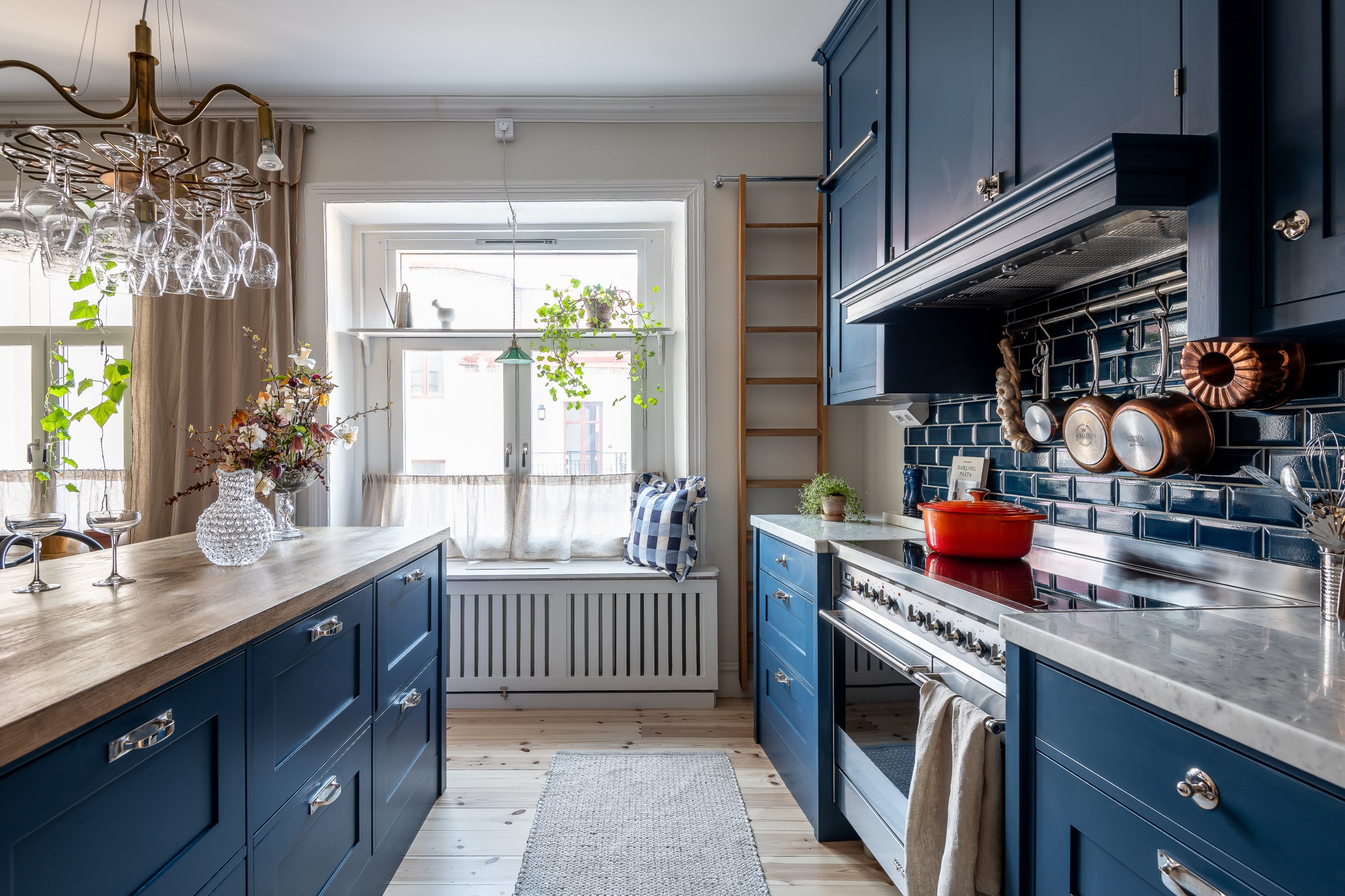 cuisine bleue style campagne chic cuisine bleue style campagne chic